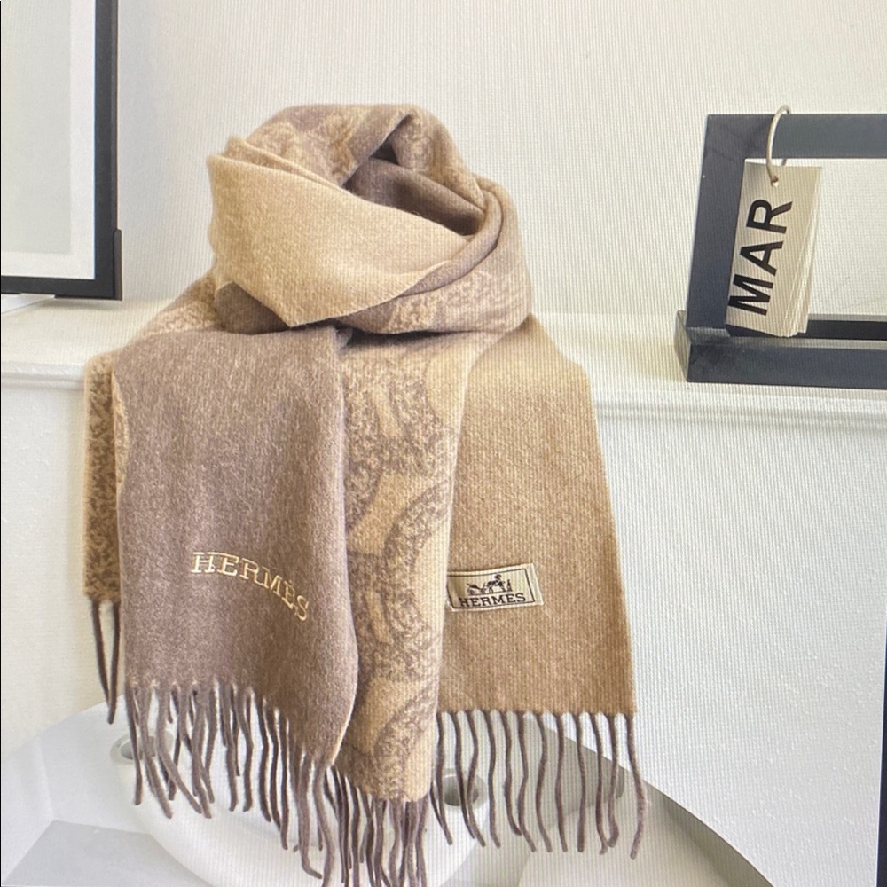Hermes Cashmere Scarf